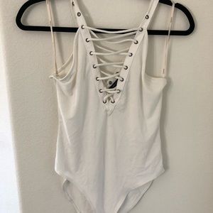 Forever 21 white body suit